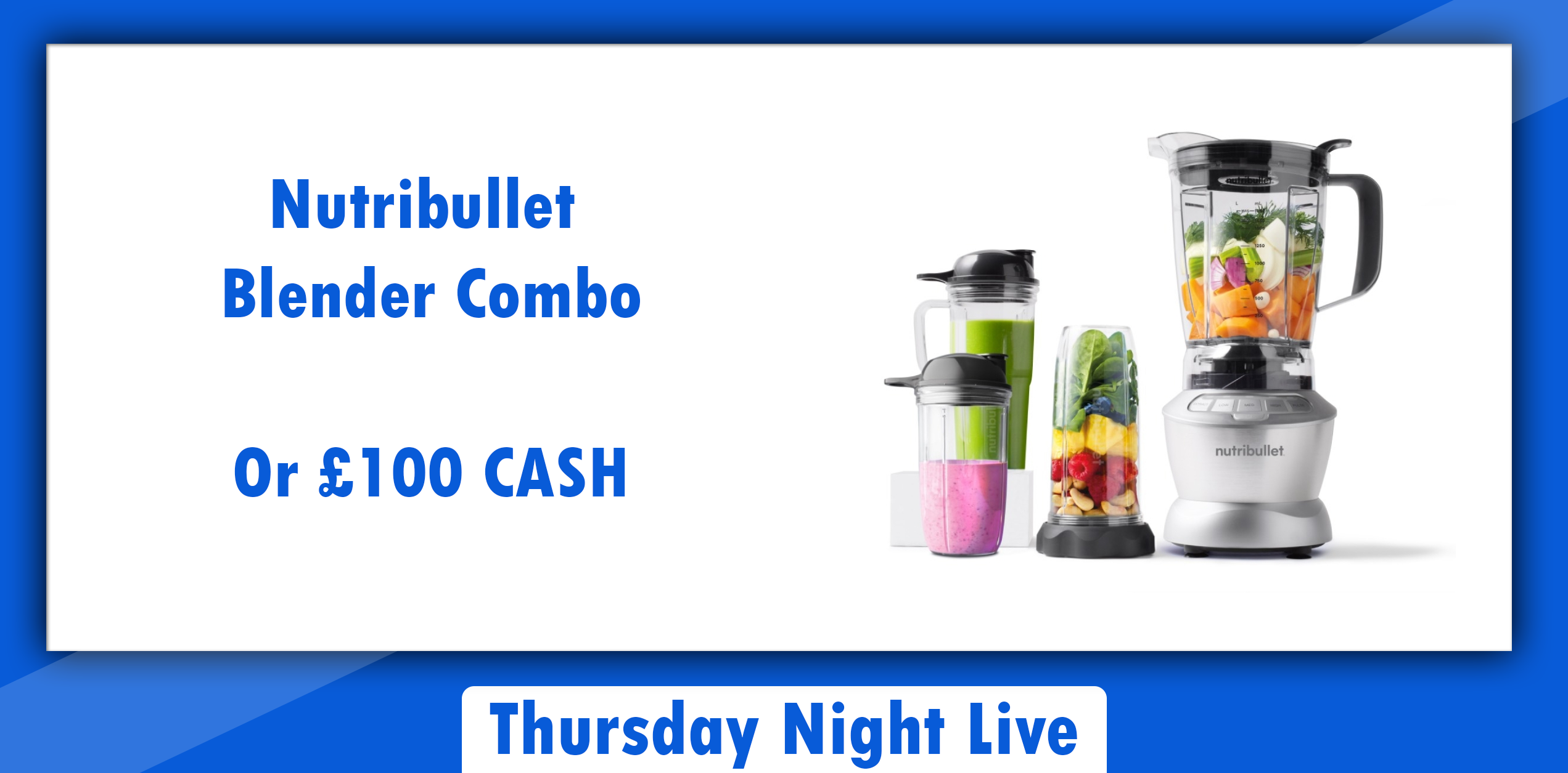 nutribullet and Orgain Giveaway